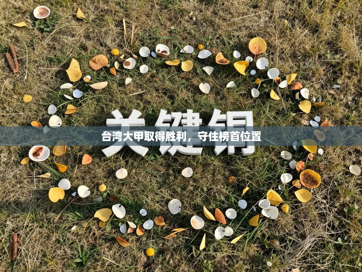 台湾大甲取得胜利，守住榜首位置  第2张