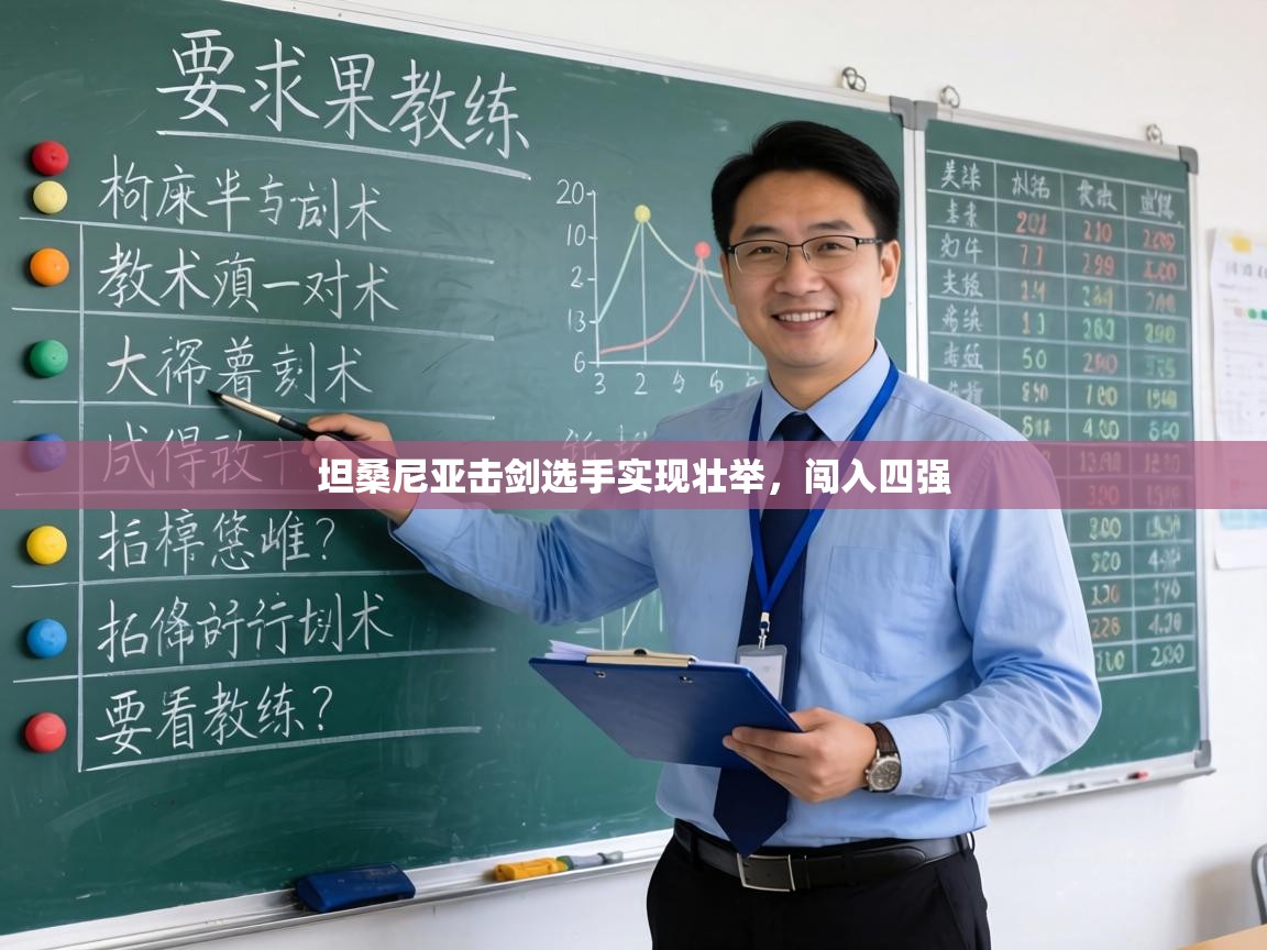 坦桑尼亚击剑选手实现壮举，闯入四强